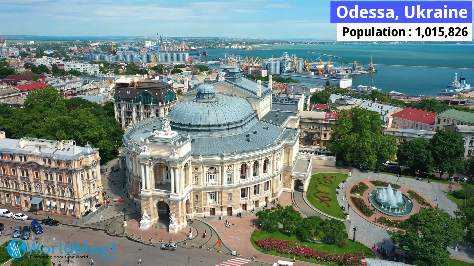 Odessa Vue Aérienne Ukraine